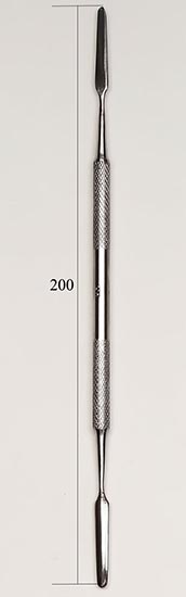 Элеватор для отделения мягких тканей от костно-хрящевой стенки носовой перегородки двухсторонний, длиной 200 мм