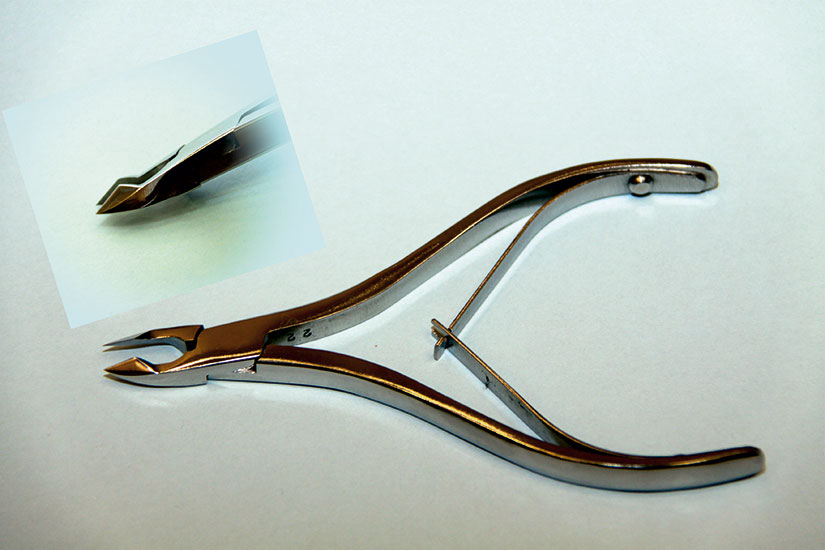 Щипцы для заусенцев (с длиной лезвия 5 мм)